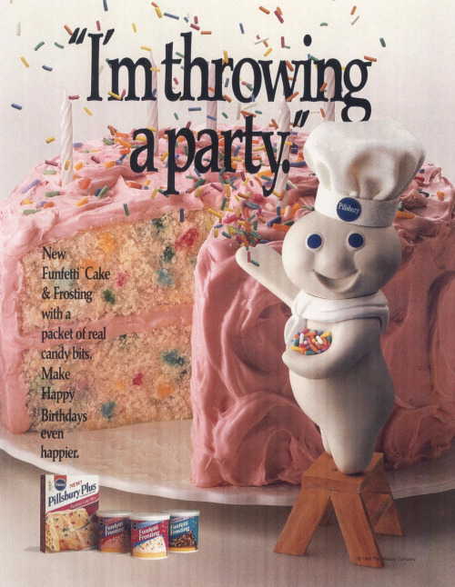 1989 - Funfetti Cake and Frosting