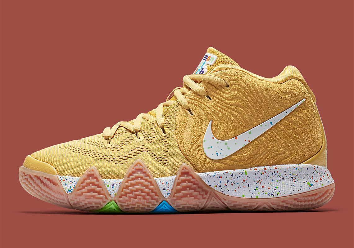 A Closer Look At The Nike Kyrie 4 Cereal Pack Sneakers PopIcon.life