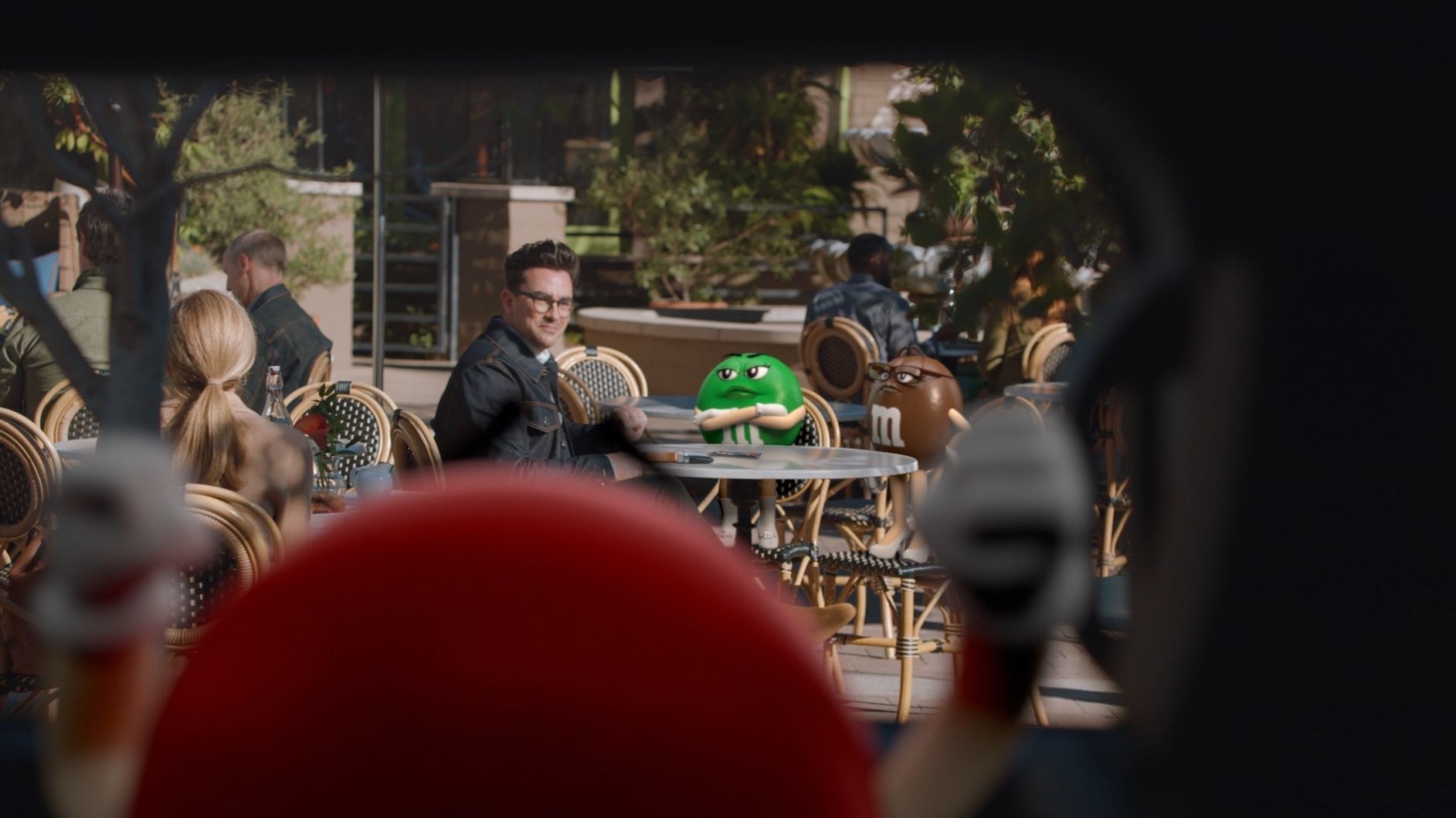 Dan Levy Promises Not to Eat M&M'S in Super Bowl LV Spot