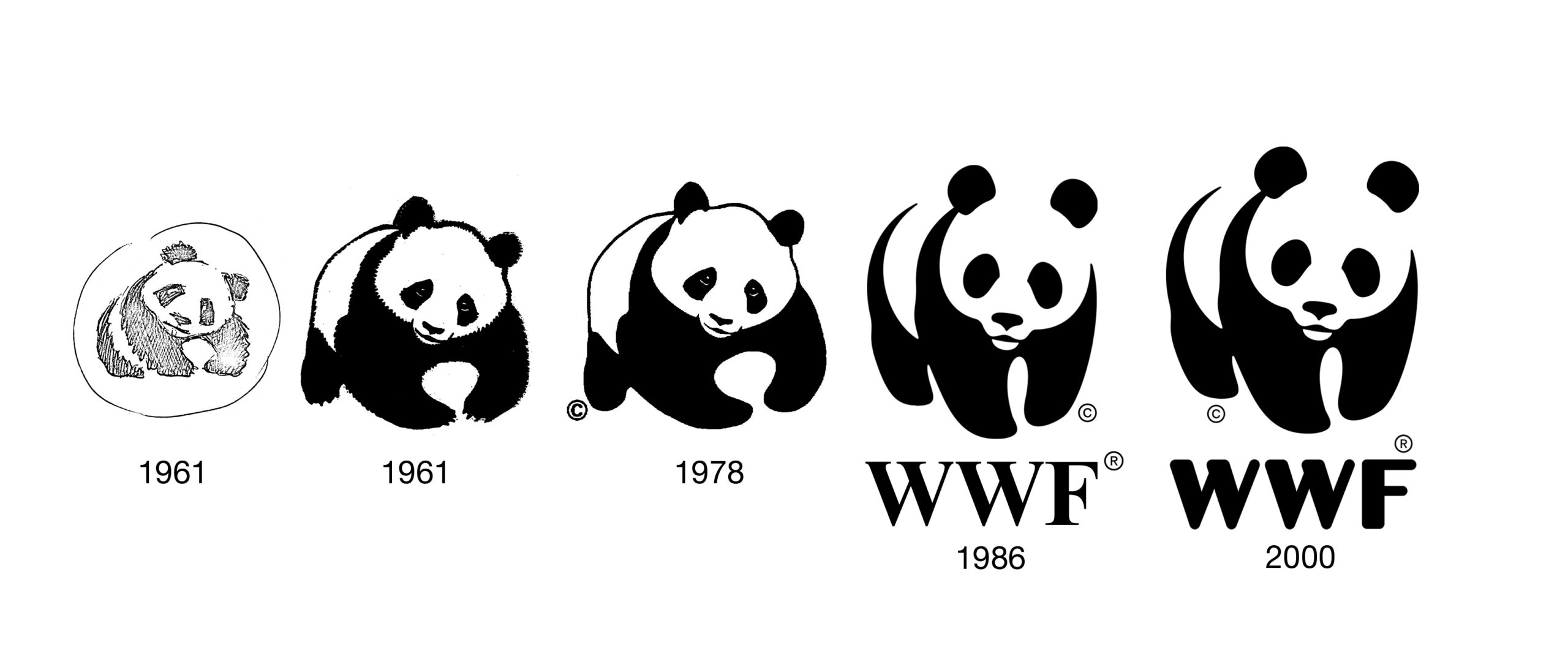 The Panda Behind The World Wildlife Fund S Logo Popicon Life