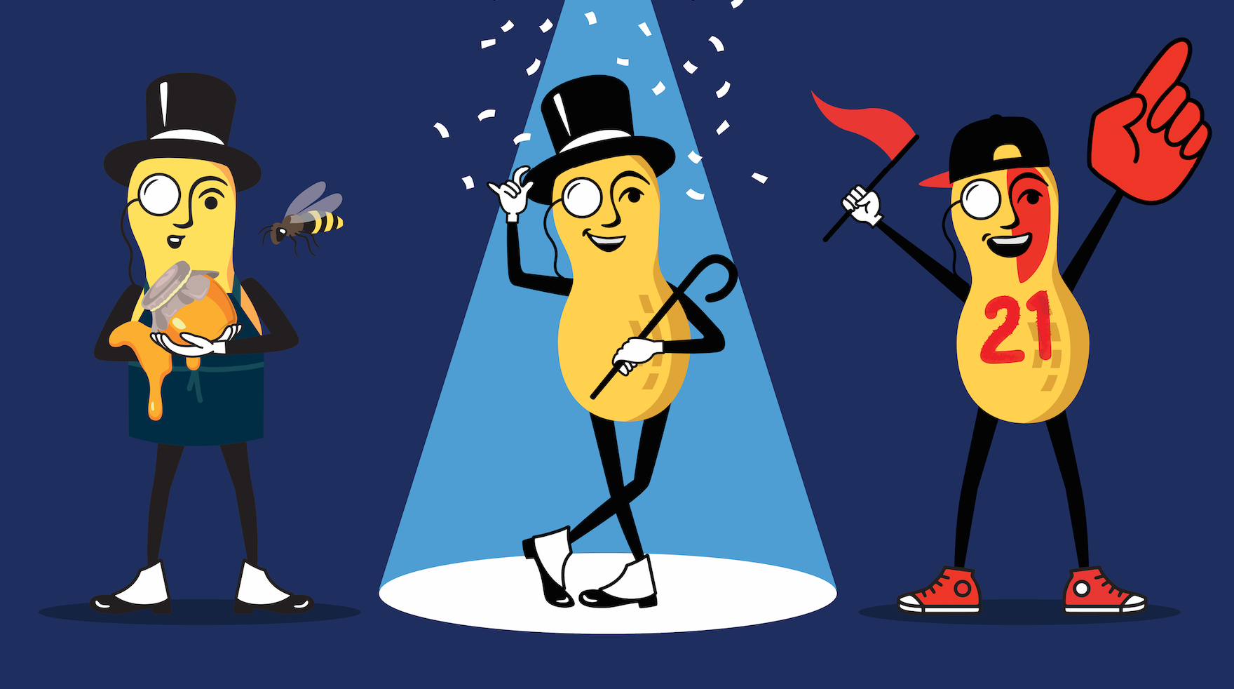 Mr. Peanut’s New Design Highlights the Mascot at His Best in Over 100