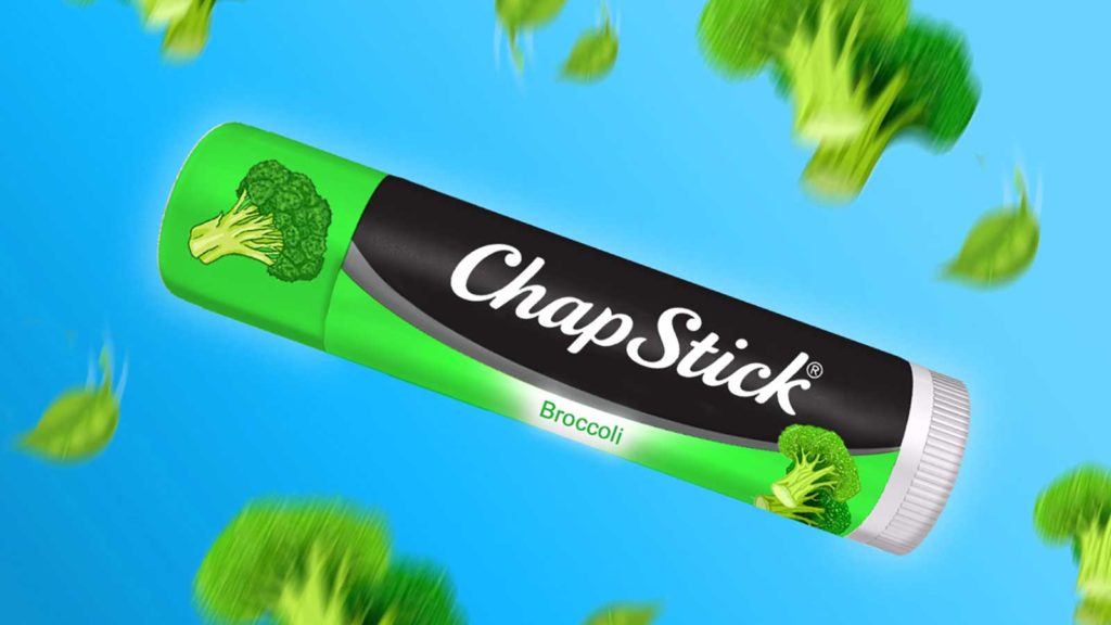 ChapStick Debuts New Flavor Broccoli ChapStick! PopIcon.life