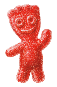 red sour patch kid