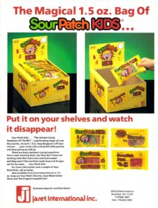 vintage sour patch kids advert