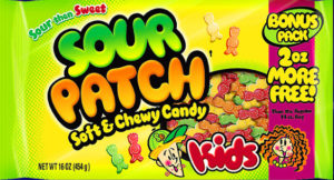 sour patch kids package