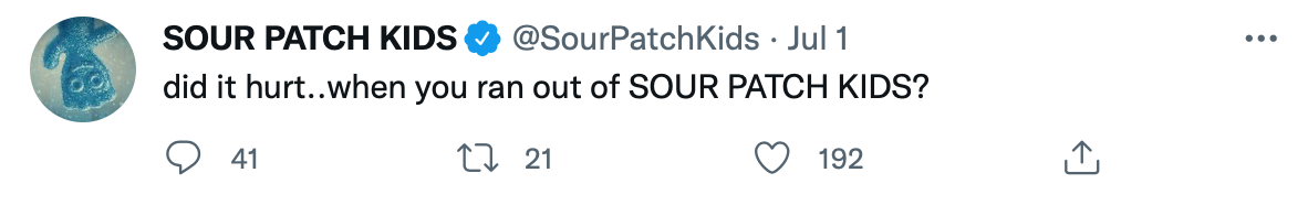 sour patch kids on twitter