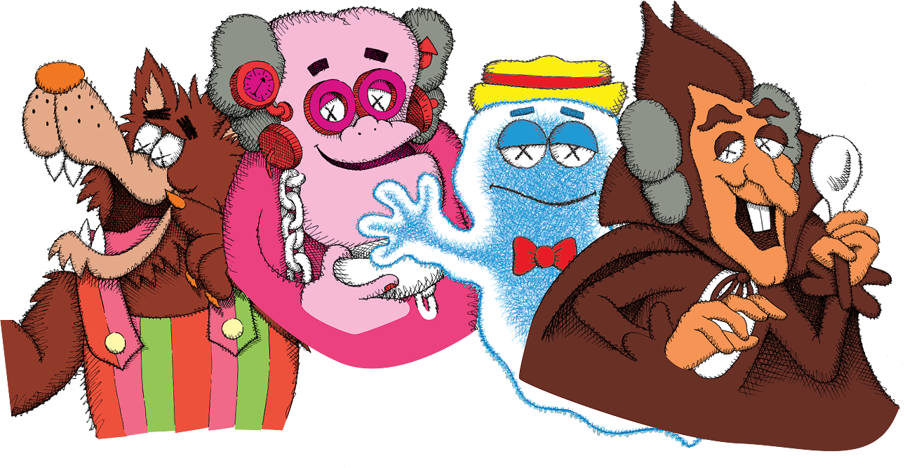 monster cereal mascots