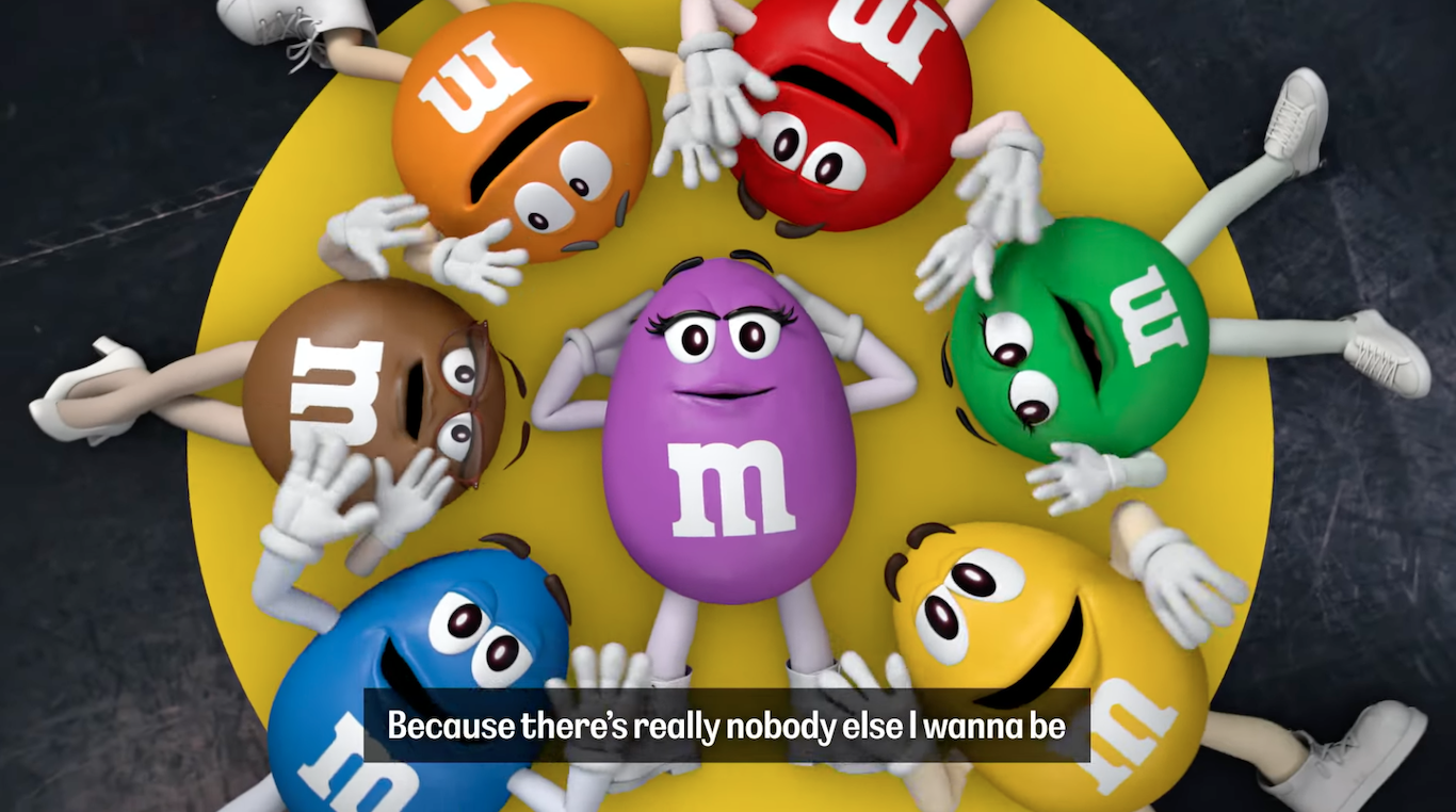 The New Purple M&M Wants Everyone to Feel Like They Belong