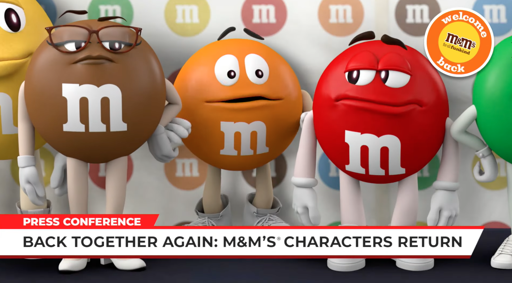 The M&M'S Spokescandies Are Back And More Brand Mascots Who Made