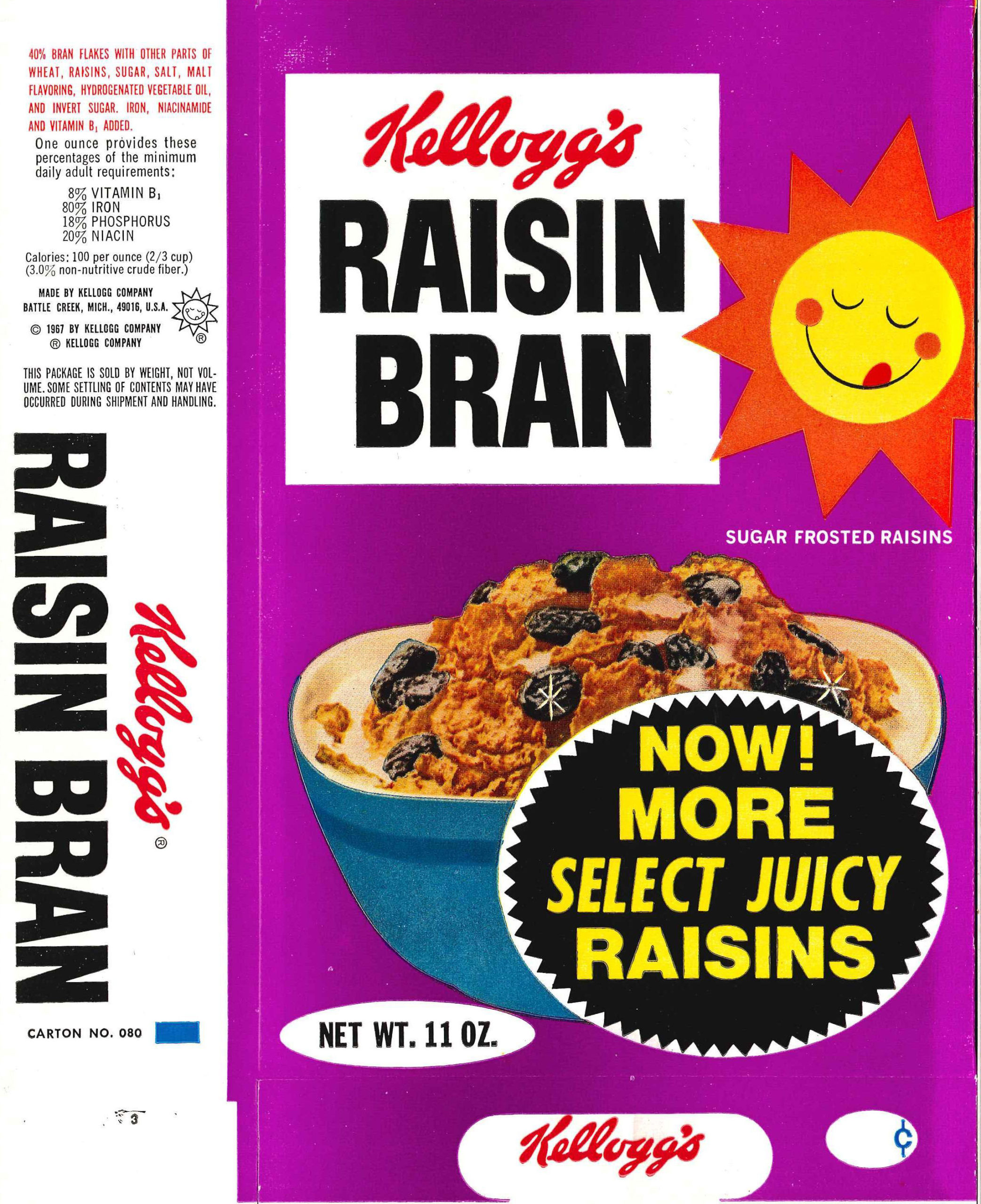 Design Evolution: Sunny, Raisin Bran's Mascot